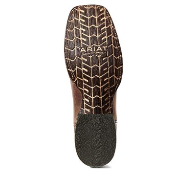 Ariat Mens Circuit Patriot Western Boots in Weathered Tan