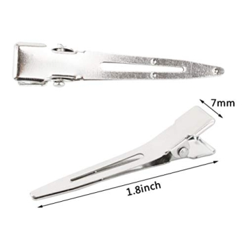 Bantoye 50 Pcs Alligator Curl Clips for Perfect Hair Styling