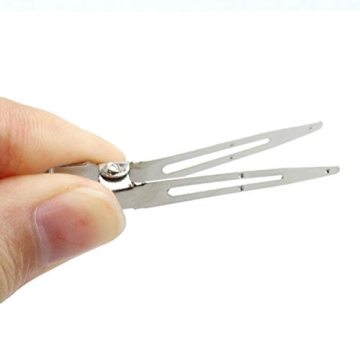 Bantoye 50 Pcs Alligator Curl Clips for Perfect Hair Styling