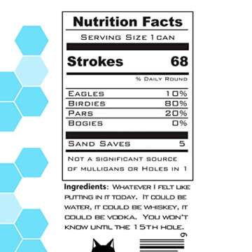 Desert Fox DrinkAide™ - Stainless Steel Drink Tumbler - 17oz - Screw On Lid - Water Tight - Funny Artwork - Golf, Hunting, Patriotic, Fishing, Nurses (SwingAide)