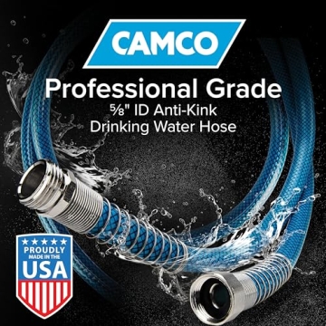 Camco TastePURE 50-Foot Drinking Water Hose for RVs