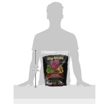 Sun Gro 1490302.Q08P Black Gold Earthworm Castings, Multicolor ,8 quart