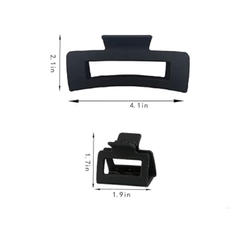 YSAFAI 6 Pack Stylish Hair Claw Clips for Women