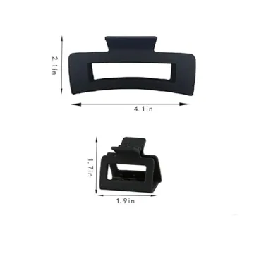 YSAFAI 6 Pack Stylish Hair Claw Clips for Women