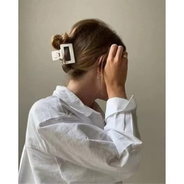 YSAFAI 6 Pack Stylish Hair Claw Clips for Women