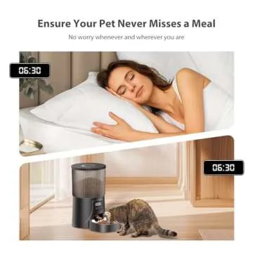 PETULTRA Automatic Cat Feeder - 4L Programmable Feeder for Cats & Dogs