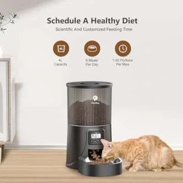 PETULTRA Automatic Cat Feeder - Programmable & Reliable