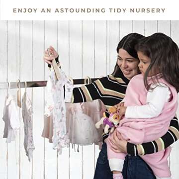 Beautiful Baby Closet Dividers for Nursery Organization