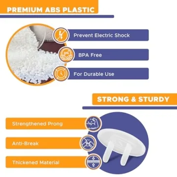 Mommy's Helper Outlet Covers Childproof Safety 36 Pack