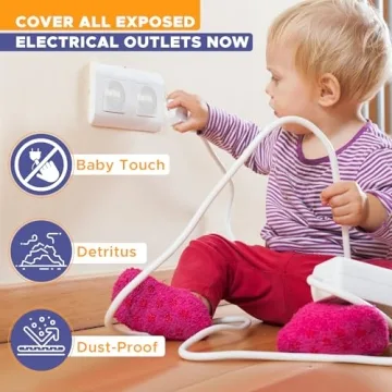 Mommy's Helper Outlet Covers Childproof Safety 36 Pack
