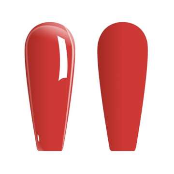 Vishine Gel Polish - Long-lasting Orange Red Manicure