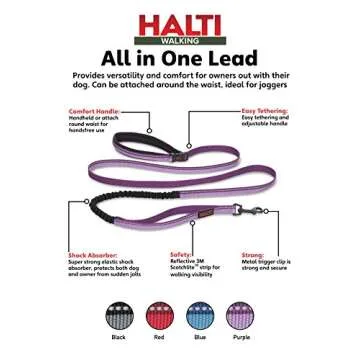 HALTI Active Leash - Bungee Dog Leash for Running & Training