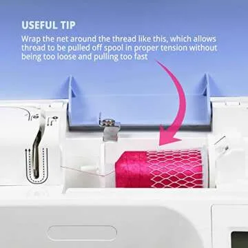 ThreadNanny Thread Net Spool Saver - 10 Yards for Sewing