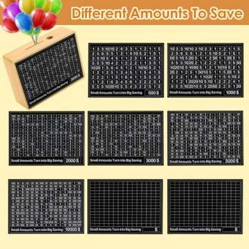 Cash Vault Wooden Money Box，Wooden Money Box with 8 Saving Targets，One Piece Cash Vault Wooden Savings Box Coin Money Savings Box with Counter ，Gift for Adults Kids Boys Girl (Wood Color)