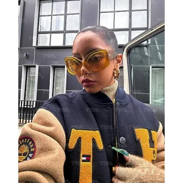 Stylish TYA Oversized Cat-Eye Sunglasses for Women