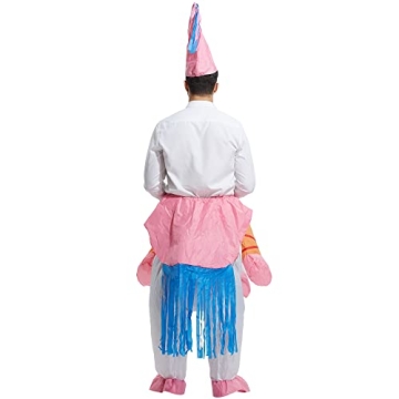 TOLOCO Inflatable Unicorn Costume for Adults - Ultimate Party Fun
