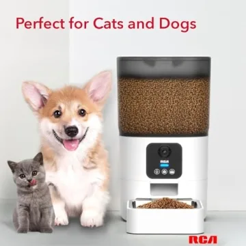 RCA Smart Pet Feeder with HD Camera & Two-Way Audio