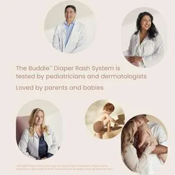 Buddle Paddle Pal Baby Diaper Cream Spatula Silicone Applicator with Carrying Case, Smooth & Mess-Free Application, 1 Count