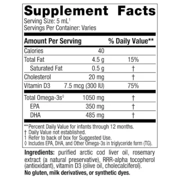 Nordic Naturals Baby’s DHA - Omega-3 for Infant Growth