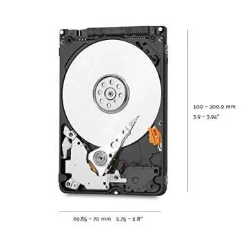 Western Digital 2TB WD Blue Mobile Hard Drive for Storage