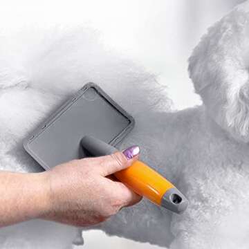 Wahl Large Slicker Brush, Professional Grooming Brush, Pet Brush for Dogs and Cats, Grooming Tools for Pets, Slicker Brushes for Long Short Haired Animals, Gel Handle