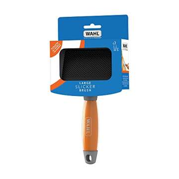 Wahl Large Slicker Brush, Professional Grooming Brush, Pet Brush for Dogs and Cats, Grooming Tools for Pets, Slicker Brushes for Long Short Haired Animals, Gel Handle