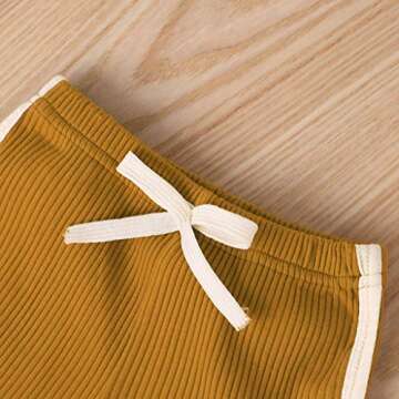 Unisex Toddler Summer Clothes Short Sleeve Outfit