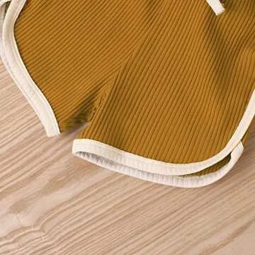 Unisex Toddler Summer Clothes Short Sleeve Outfit