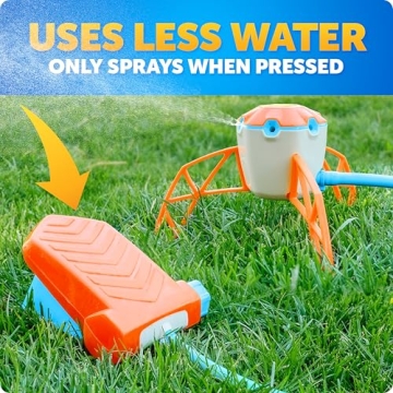 Blue Marble Stomp N Spray Outdoor Water Sprinkler Game