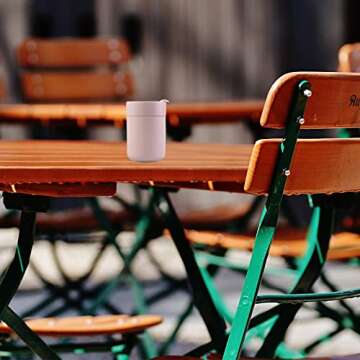 Ceramic Coffee Mug, Reusable Insulated Coffee Cups with Lids Cute Travel Mugs Protective Silicone Sleeve, 10 Ounces, To Go Mug for Coffee Tea Portable Office or Home Cups Dishwasher Safe (pink)