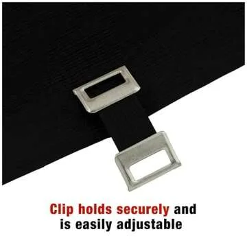 ACE Brand 3 Inch Elastic Bandage with with Clips, Black, Great for Elbow, Ankle, Knee and More, 1 Count