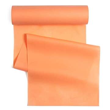 AH American Homestead Paper Dining Table Runner- 78 ft. Disposable Party Table Covers - 20 Perforated Table Runners 16” x 48”- Cloth-Like Table Cover Roll (Peach)