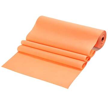 AH American Homestead Paper Dining Table Runner- 78 ft. Disposable Party Table Covers - 20 Perforated Table Runners 16” x 48”- Cloth-Like Table Cover Roll (Peach)