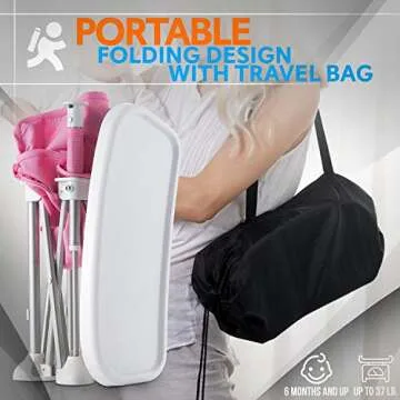 Serene Life Baby Seat Booster - Portable Booster Chair