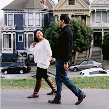 Exlura Women's Oversized Off Shoulder Sweater Jumper in White