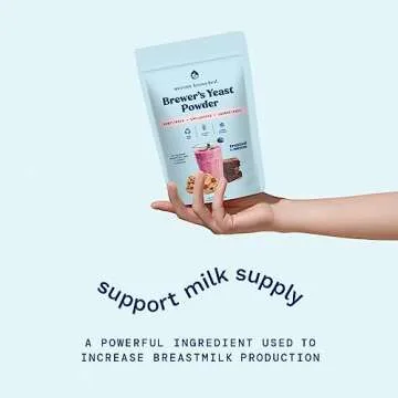 Mommy Knows Best Brewer's Yeast Powder Support for Lactation