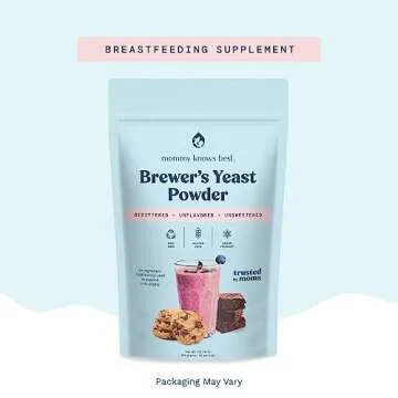 Mommy Knows Best Brewer's Yeast Powder Support for Lactation