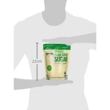 Woodstock Organic Evap Sugar Pure Cane Granulated 24 oz