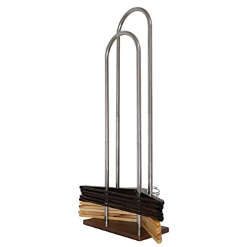 VCREATC Hanger Stacker: Space Saving Hanger Organizer with Stainless Steel Base
