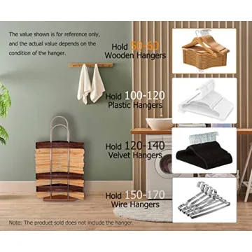 VCREATC Portable Hanger Stacker for Closet Laundry Room