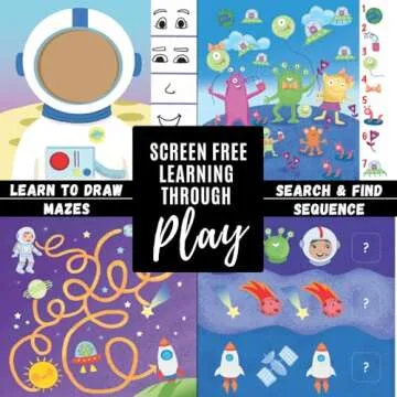 Travel Activity Book for Kids - Fun Learning on the Go