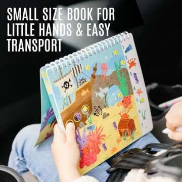 Travel Activity Book for Kids - Fun Learning on the Go