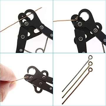 The Beadsmith 1-Step Looper, 1.5 Millimeter, 24-18 Gauge Craft Wire, Create Consistent Loops for Rosaries, Earrings, Bracelets, Necklaces and Wire Jewelry in 1 Step