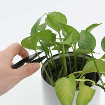 Anley 4" Sewing Scissors Set - Carbon Steel Trimming Nipper Yarn Lightweight Thread Cutter - Portable Mini Embroidery Clipper Stitching Snip for DIY, Household Supplies (12Pcs, Black)