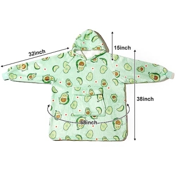 Krifey Wearable Blanket Hoodie for Ultimate Comfort Gifts