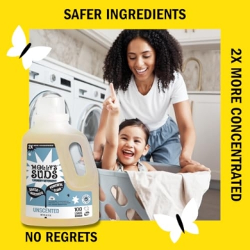 Molly's Suds Eco-Friendly Liquid Laundry Detergent for All
