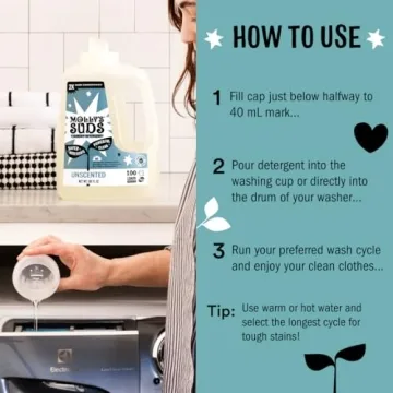 Molly's Suds Eco-Friendly Liquid Laundry Detergent for All