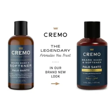 Cremo Palo Santo Beard Wash & Softener for All Beard Lengths