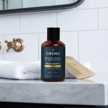 Cremo Palo Santo Beard Wash & Softener for All Beard Lengths