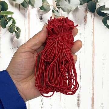 K-Kraft Red Stretch Loops for Easy Gift Wrapping